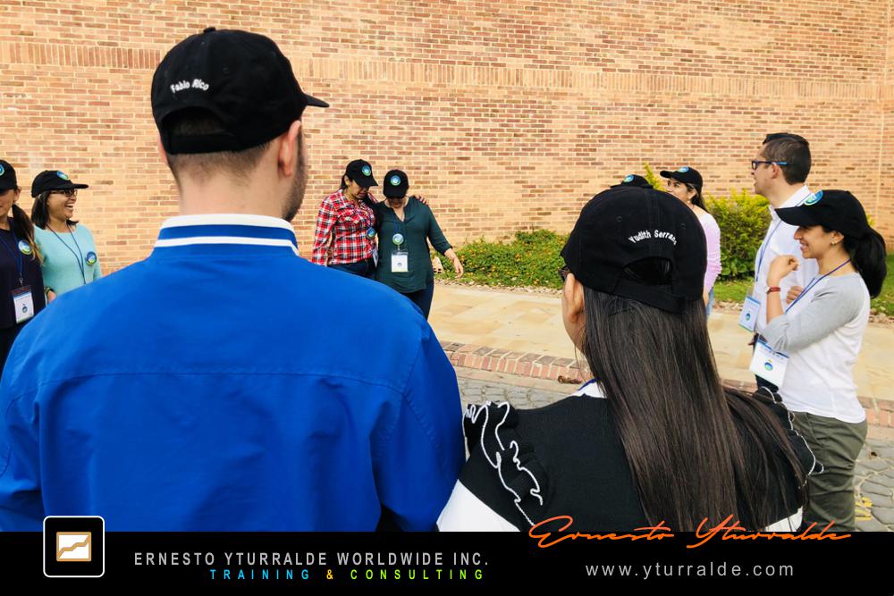 Actividad lúdica empresarial en Colombia orientada a cohesión y sentido de pertenencia